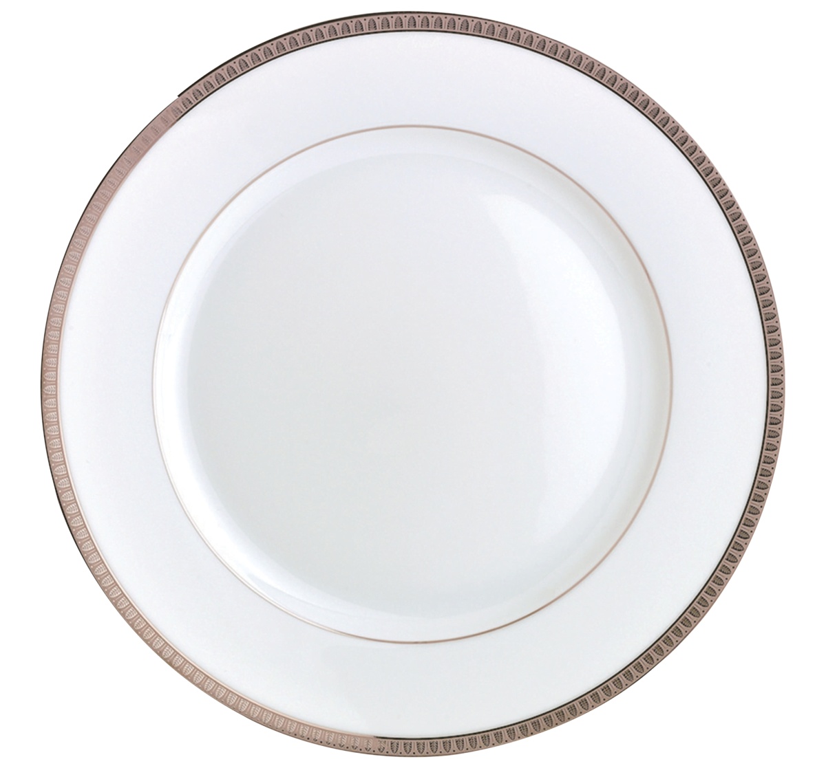 Christofle, Malmaison platinum, Dinner plate