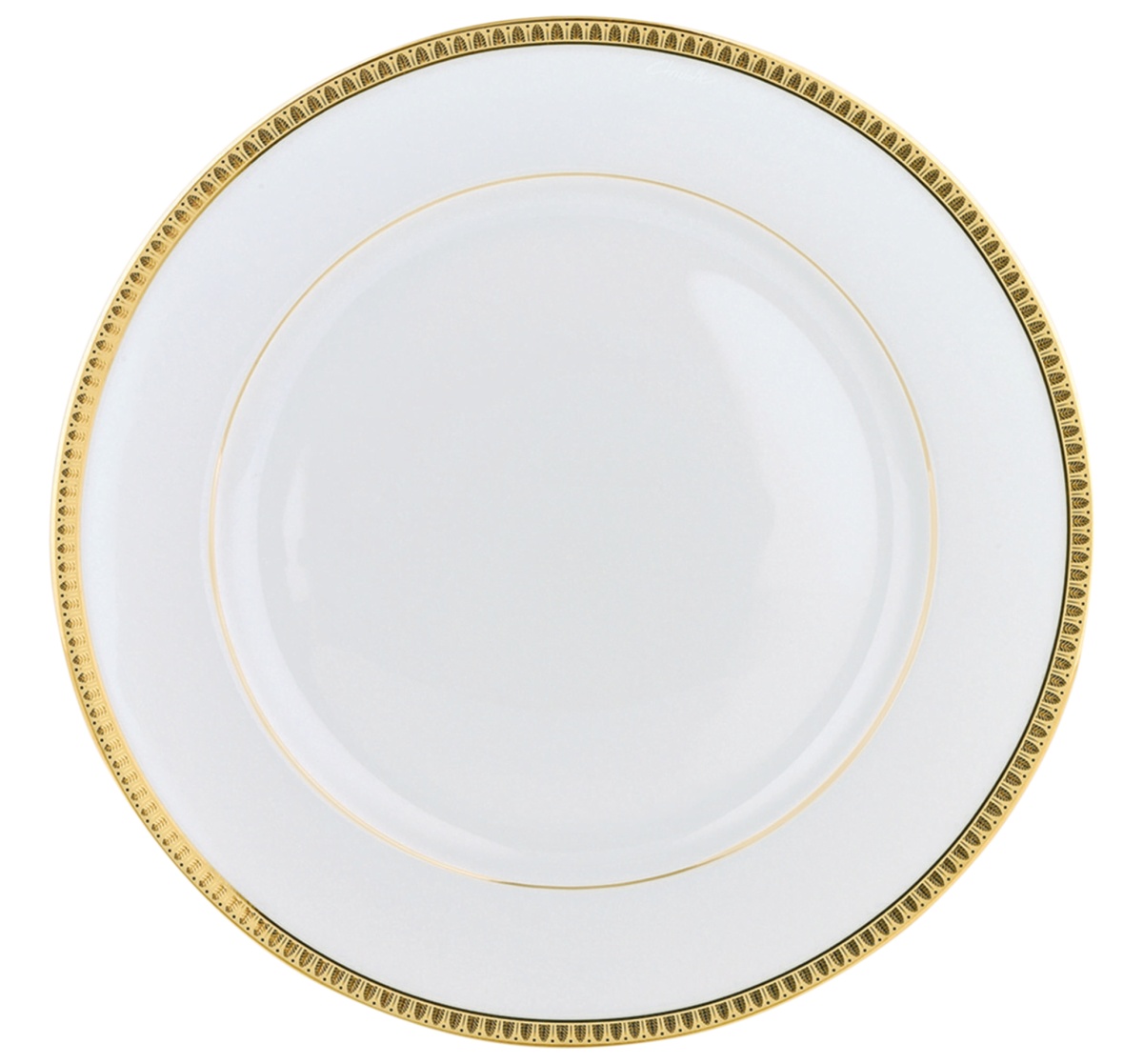 Christofle, Malmaison gold, Dinner plate