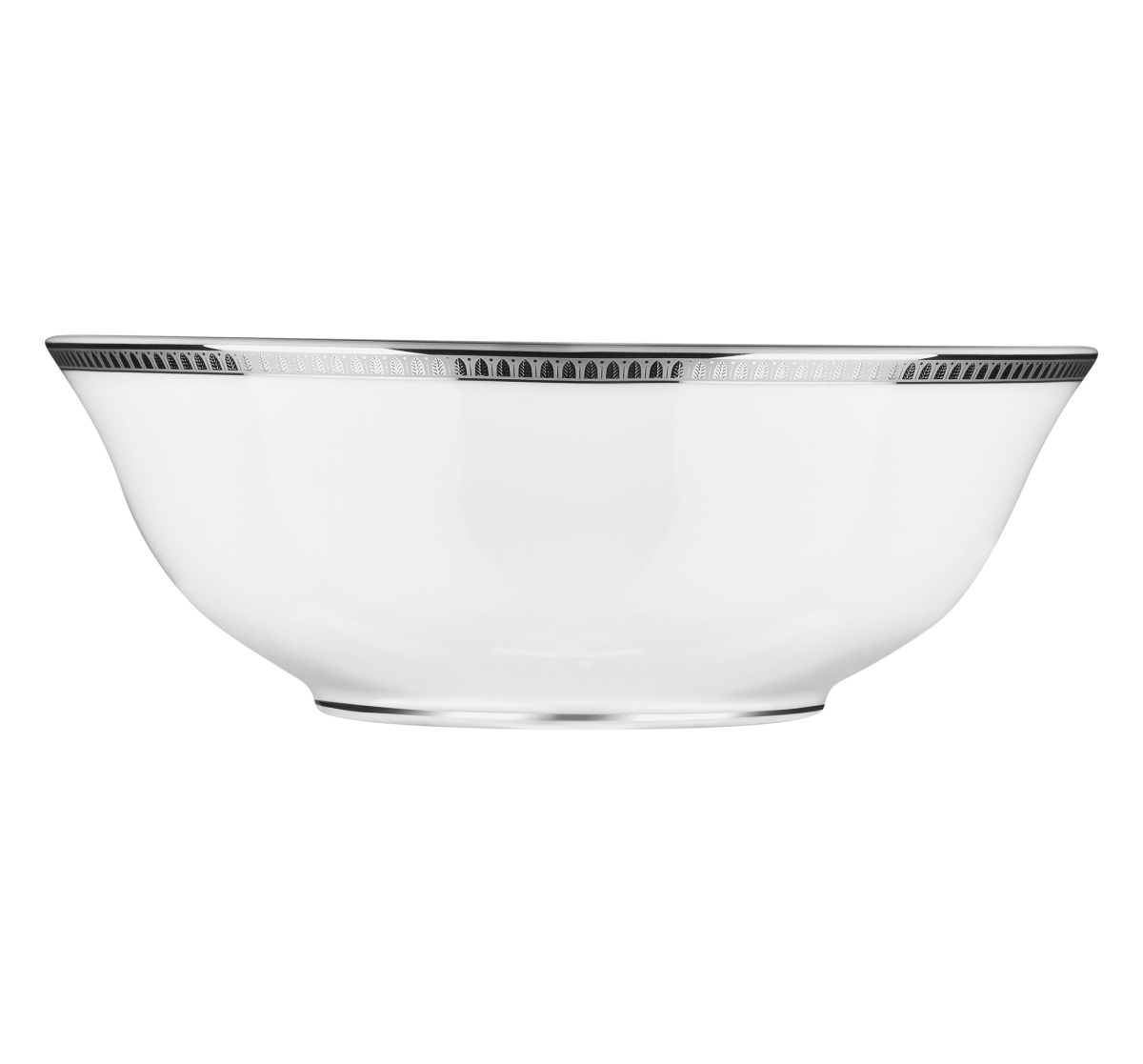 Christofle, Malmaison platinum, Salad serving bowl