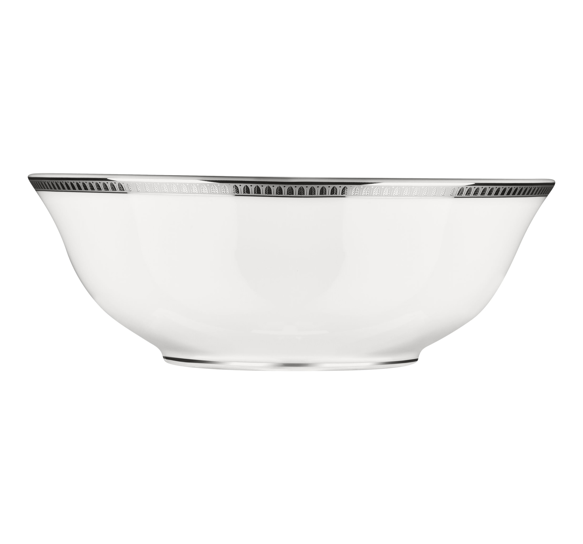 Christofle, Malmaison platinum, Salad serving bowl