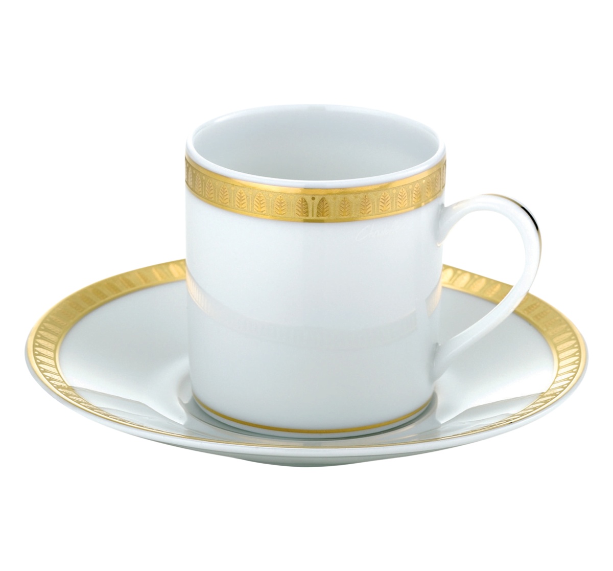 Christofle, Malmaison gold, Cup and saucer