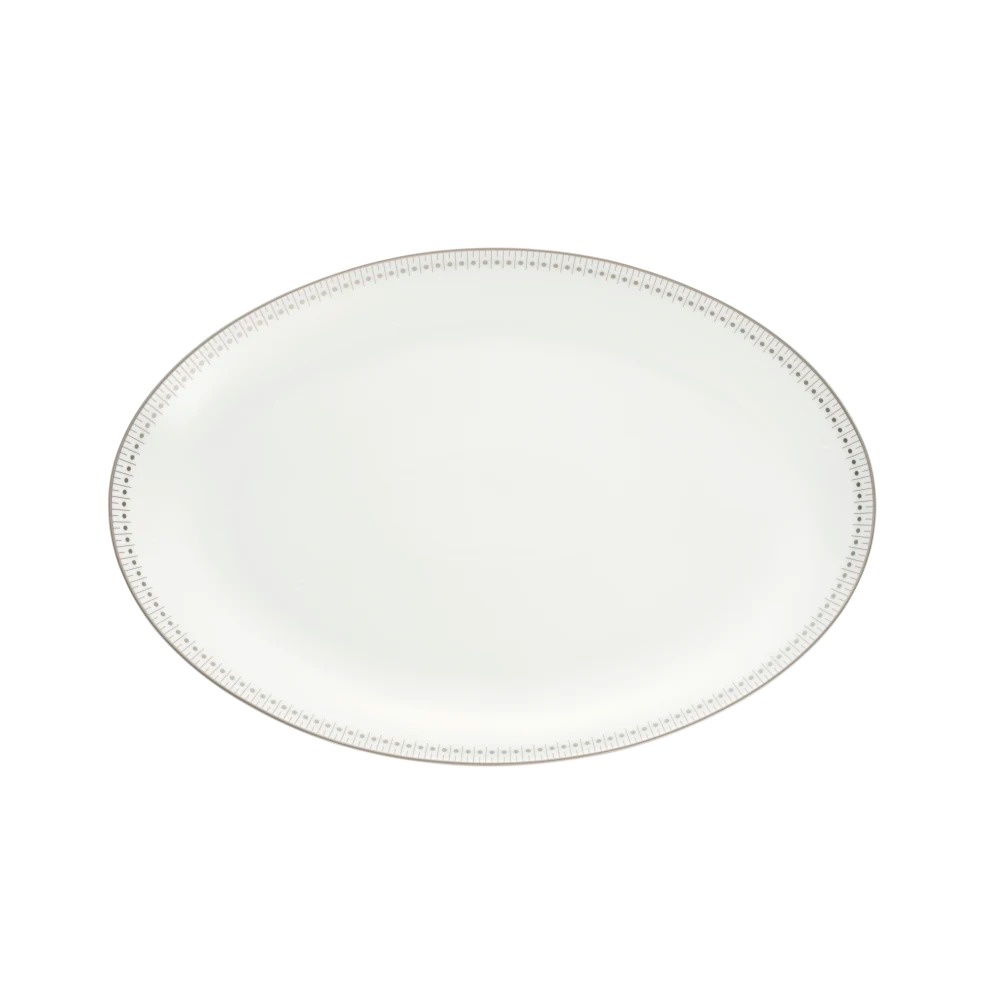 Christofle, Malmaison Impériale Platinium, Oval platter large