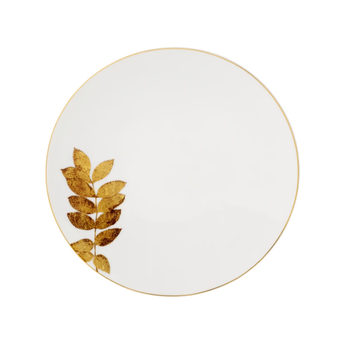 Bernardaud, Vegetal Gold, Dessert plate