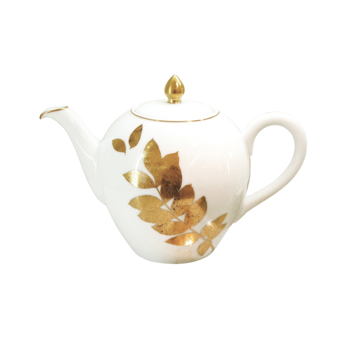 Bernardaud, Vegetal Gold, Teapot