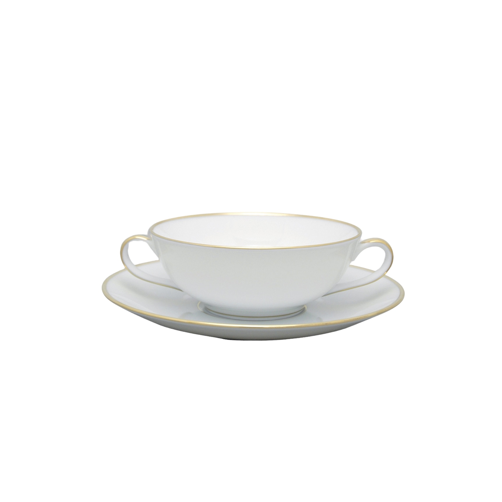 Bernardaud, Palmyre, Soup cup and saucer