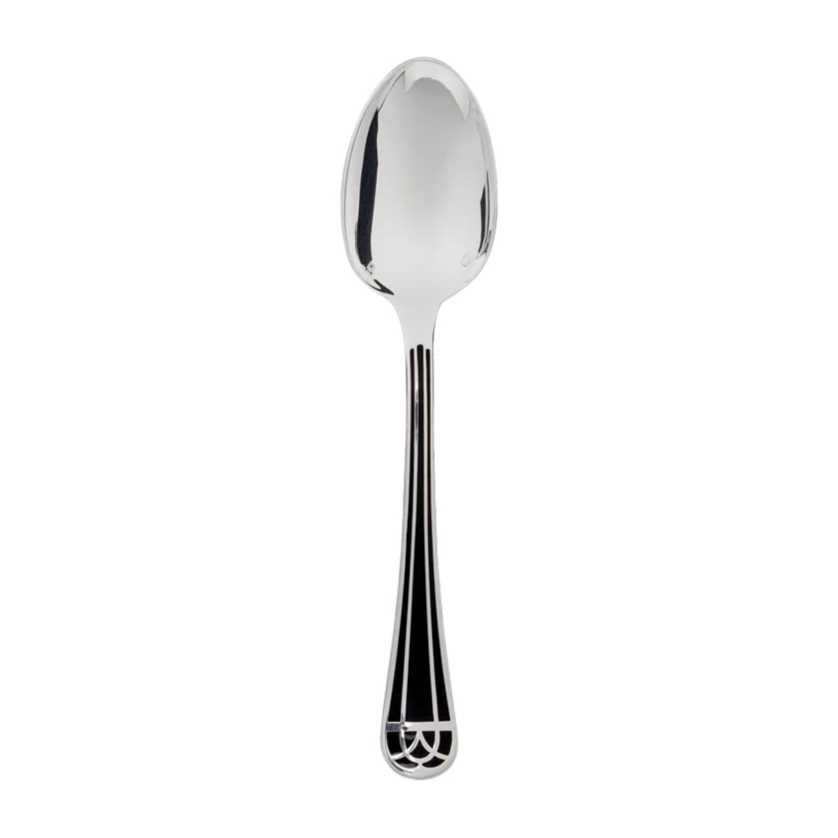 Christofle, Talisman Black cutlery, silver plated, Dinner spoon