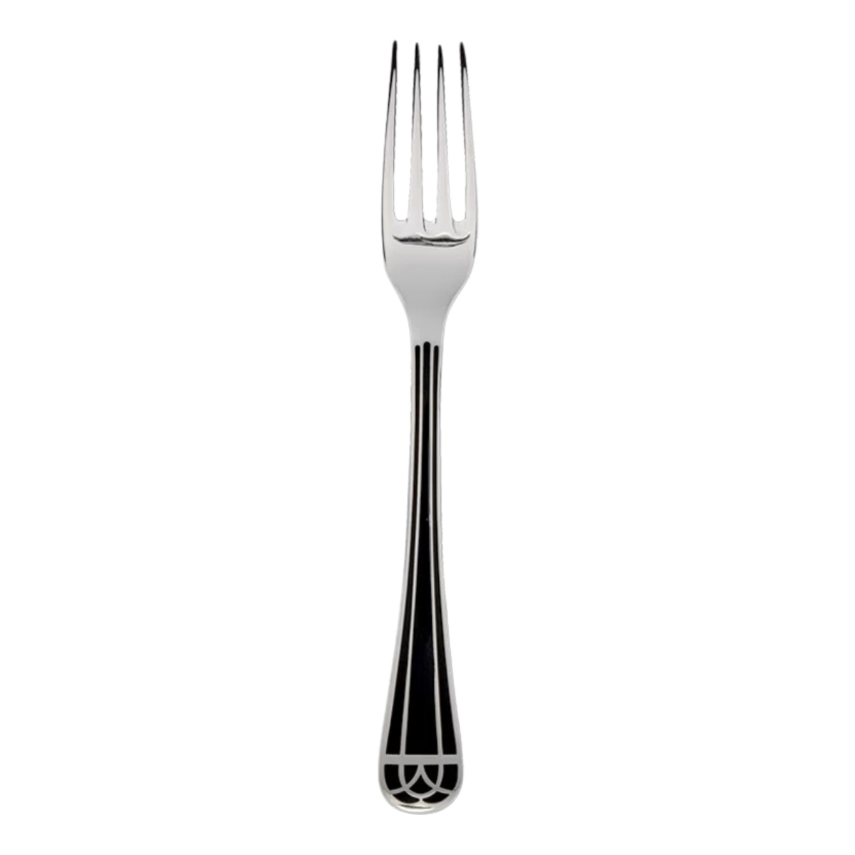 Christofle, Talisman Black cutlery, silver plated, Serving fork