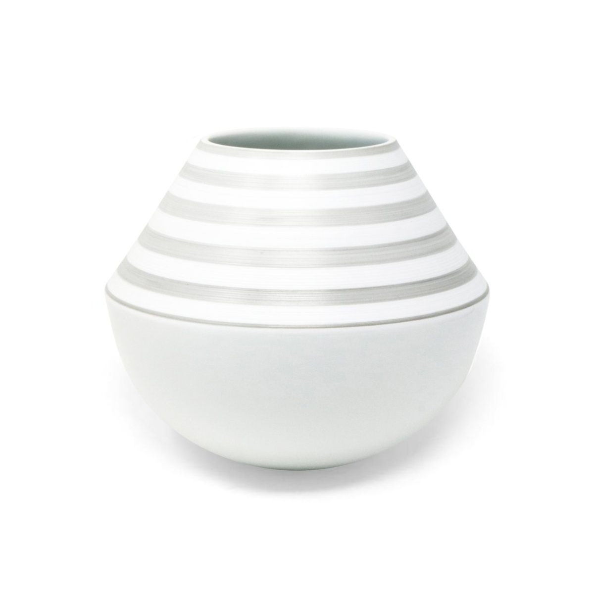J.L Coquet, Hémisphère Grey, Vase, small