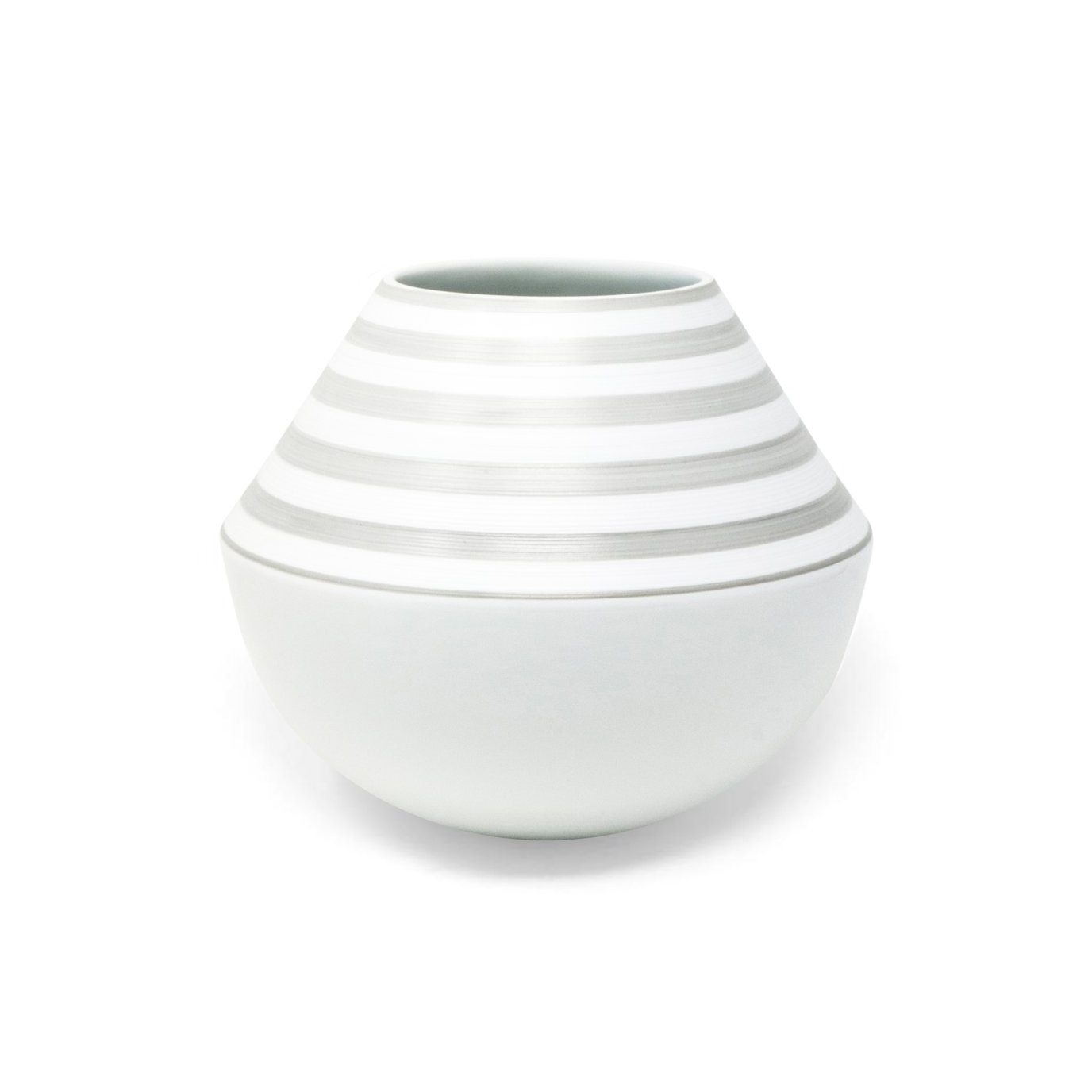 J.L Coquet, Hémisphère Grey, Vase, small