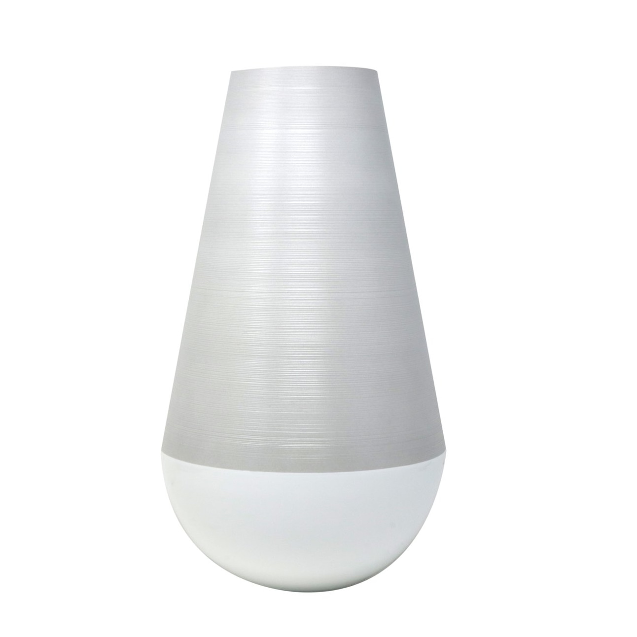 J.L Coquet, Hémisphère Grey, Vase, large