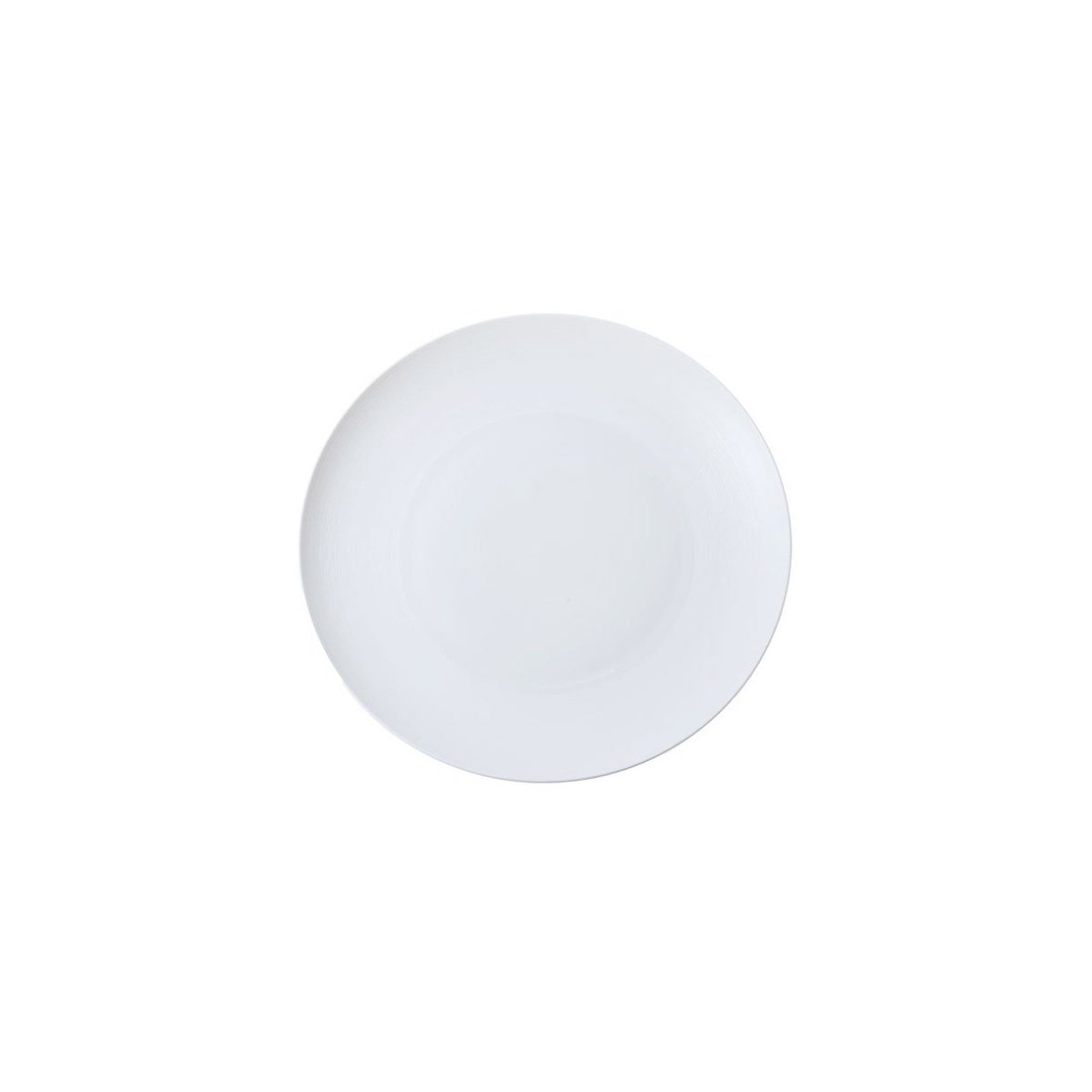 J.L Coquet, Hémisphère White Satin, Flat dish, mini