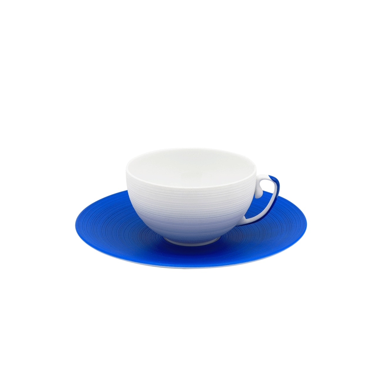 J.L Coquet, Hémisphère Royal Blue, Tea saucer