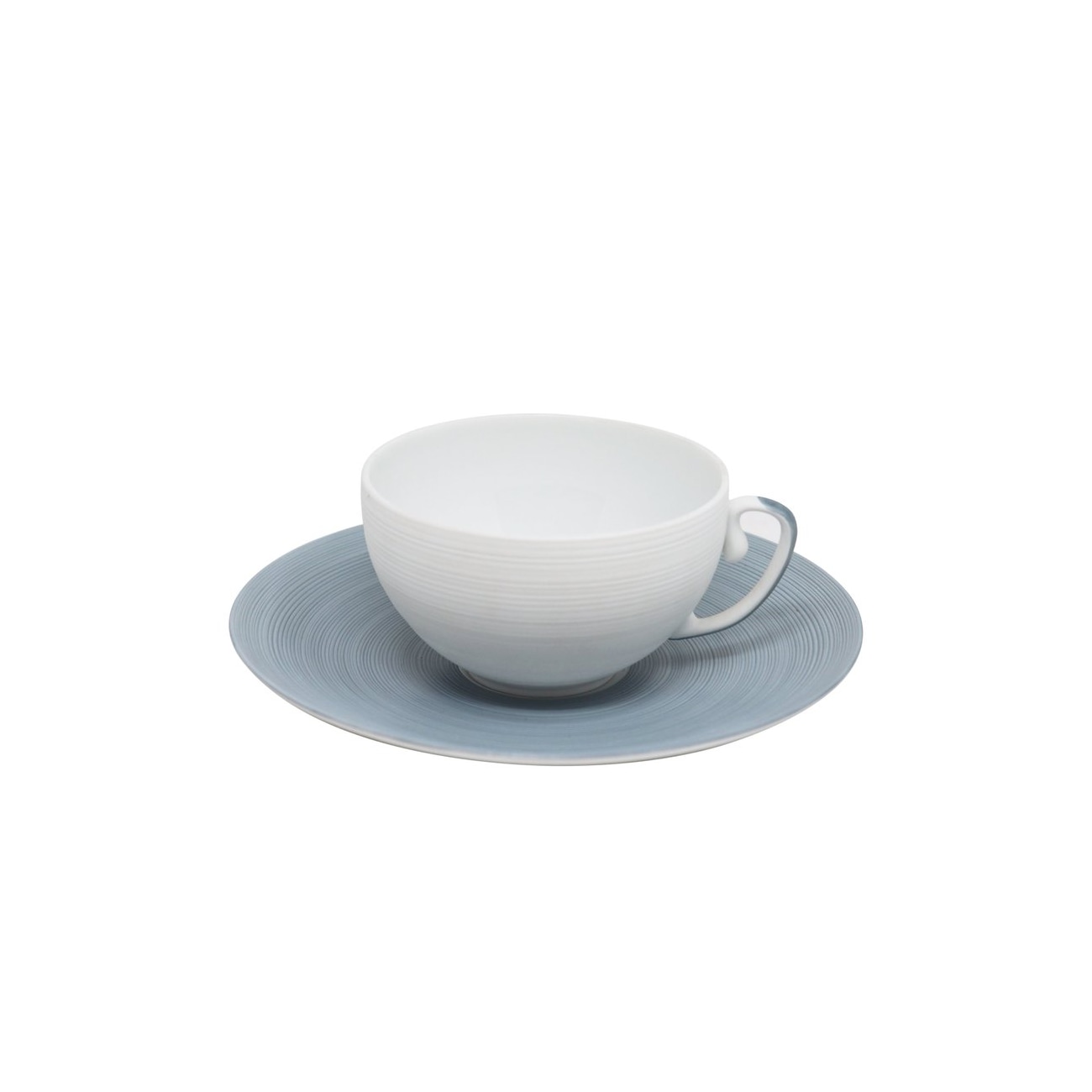 J.L Coquet, Hémisphère Storm Blue, Tea saucer