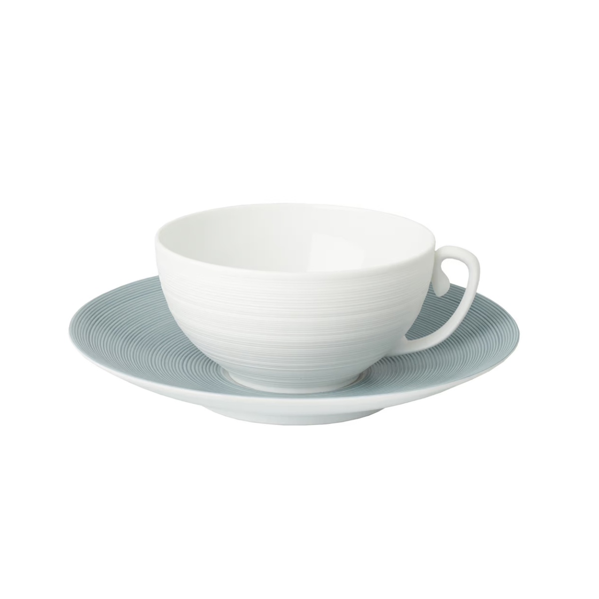 J.L Coquet, Hémisphère Storm Blue, Breakfast saucer