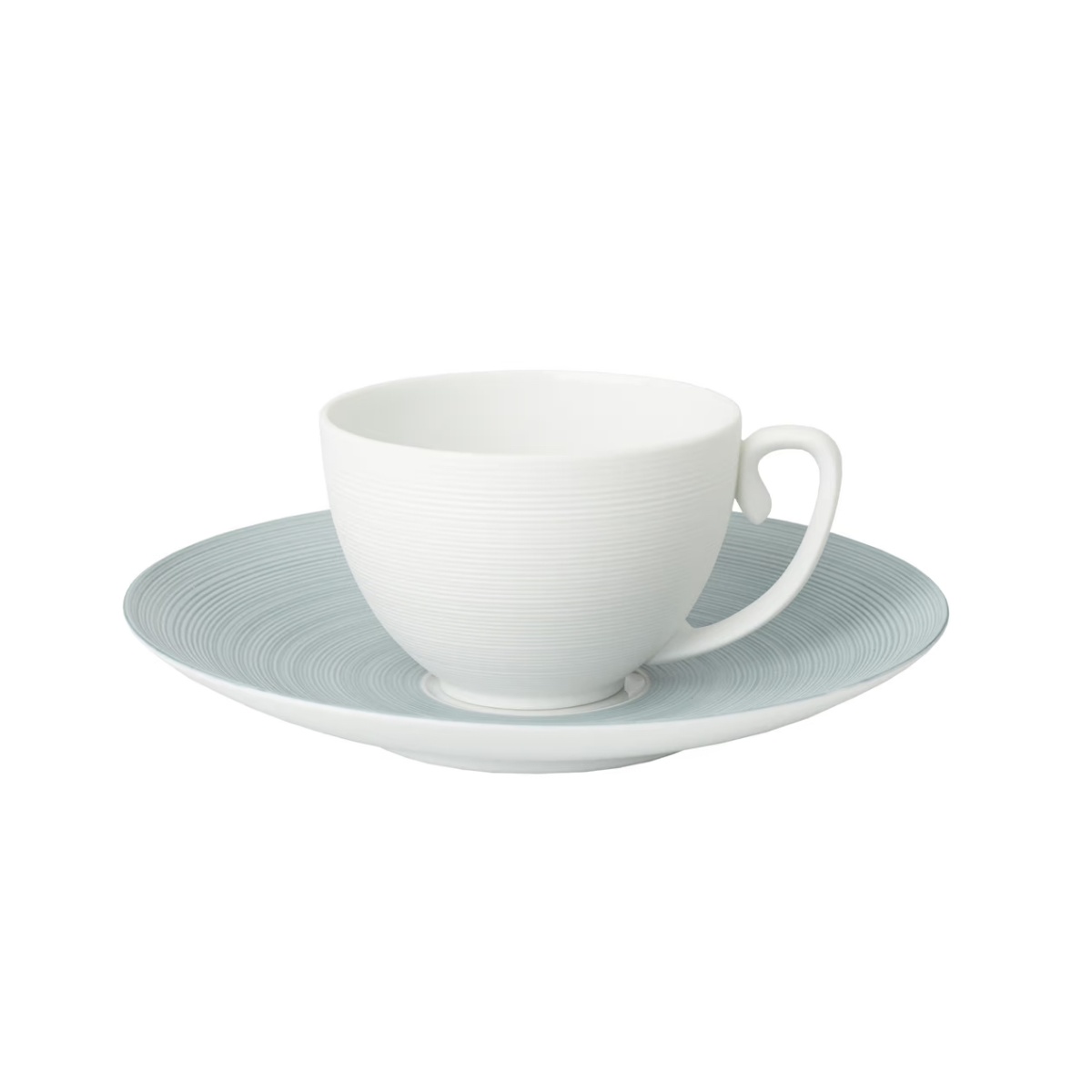 J.L Coquet, Hémisphère Storm Blue, Cappuccino saucer