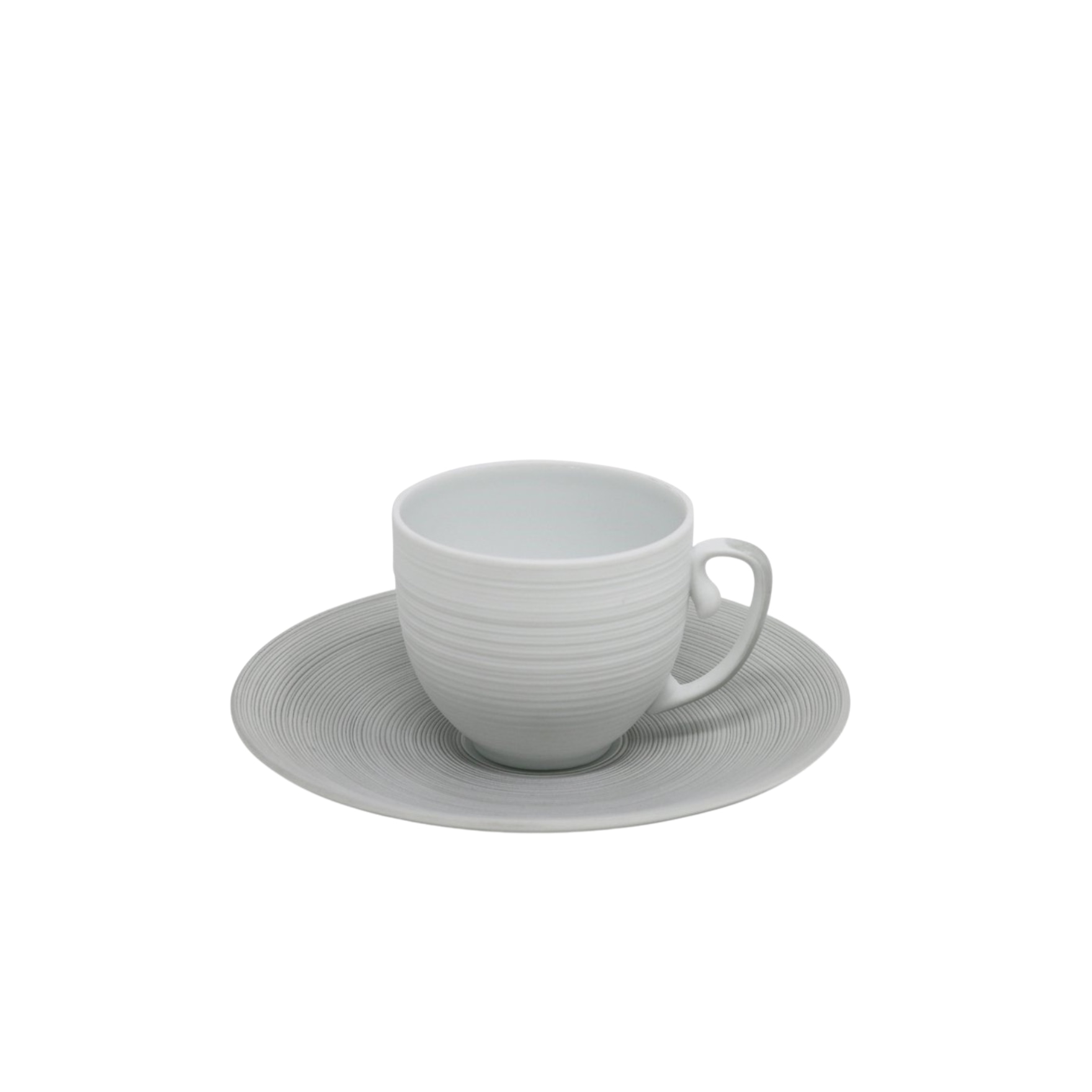 J.L Coquet, Hémisphère Grey, Coffee saucer