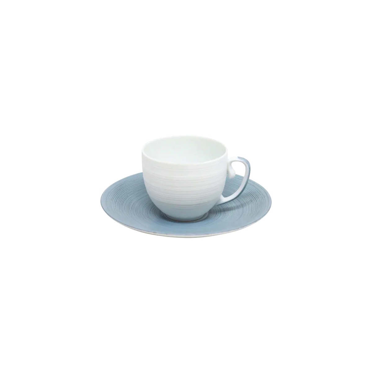 J.L Coquet, Hémisphère Storm Blue, Coffee saucer