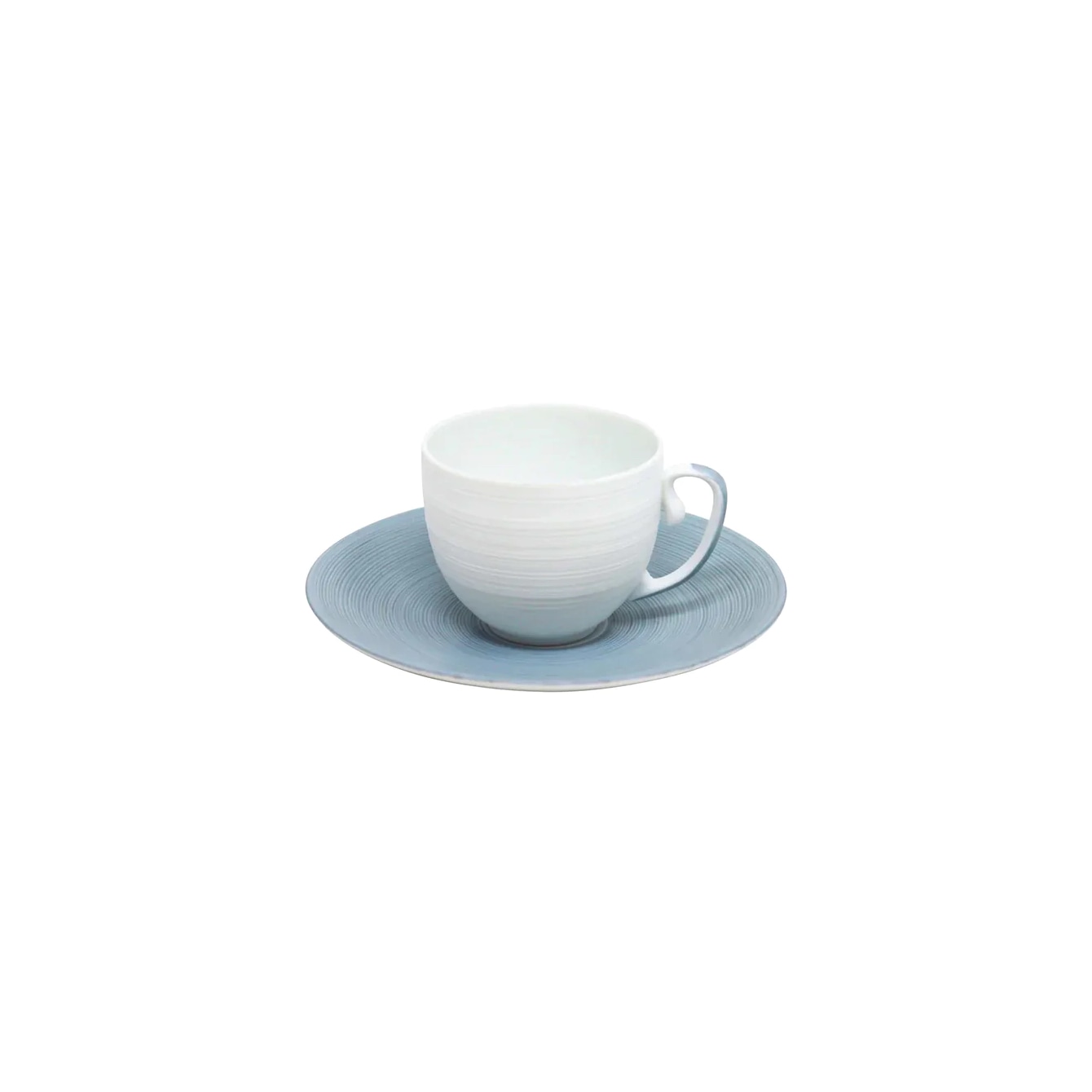 J.L Coquet, Hémisphère Storm Blue, Coffee saucer