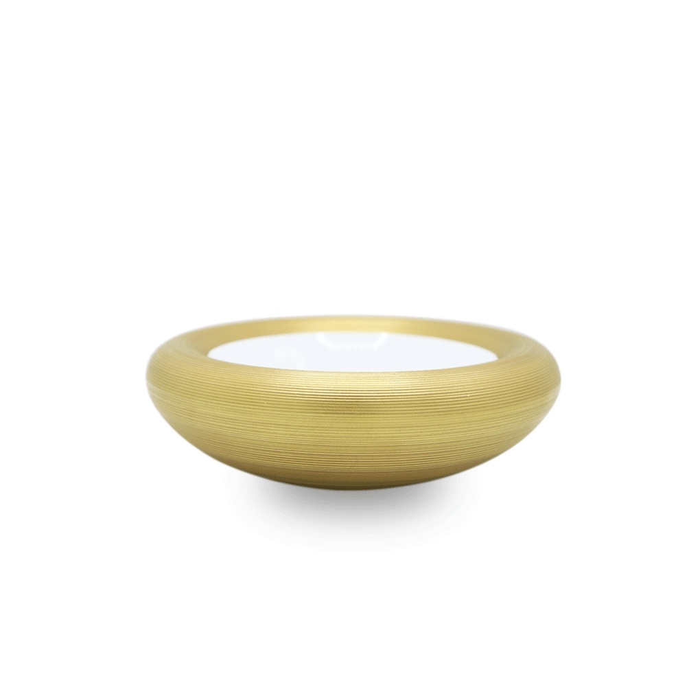 J.L Coquet, Hémisphère Gold, Bubble bowl