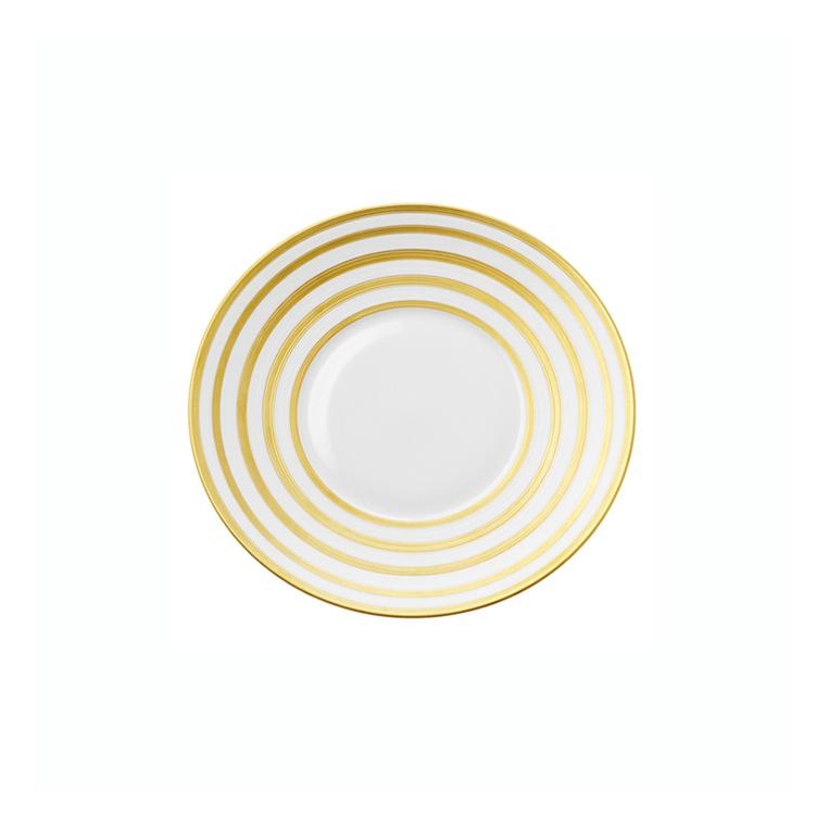 J.L Coquet, Hémisphère Gold, Bread and butter plate