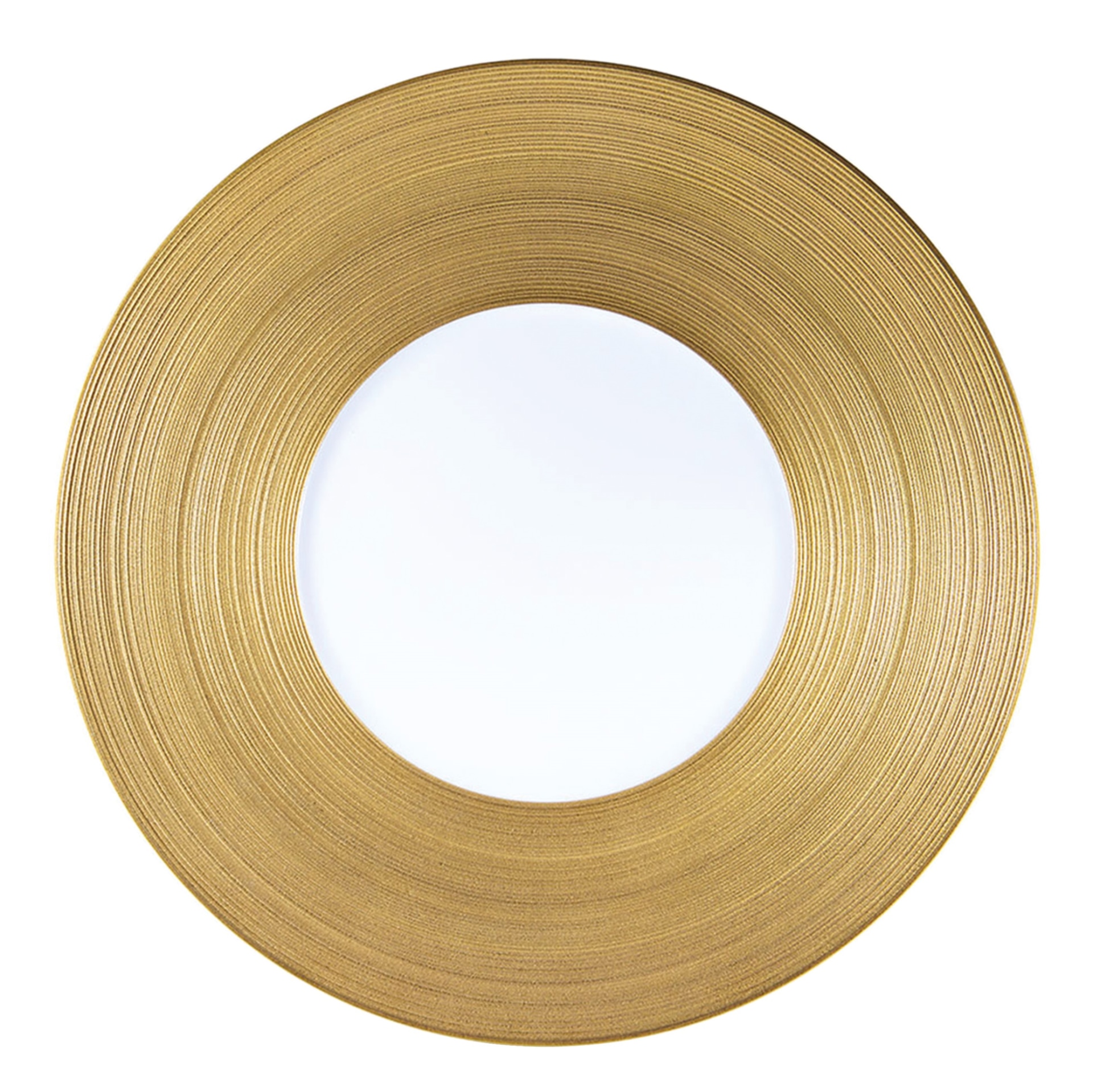 J.L Coquet, Hémisphère Gold, 29cm plate