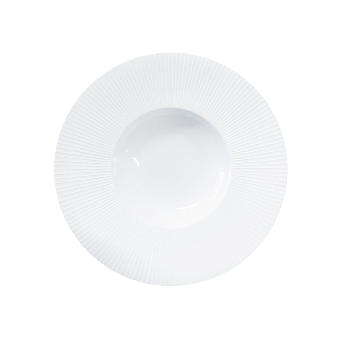 J.L Coquet, Bolero White Satin, Jdc rim soup plate
