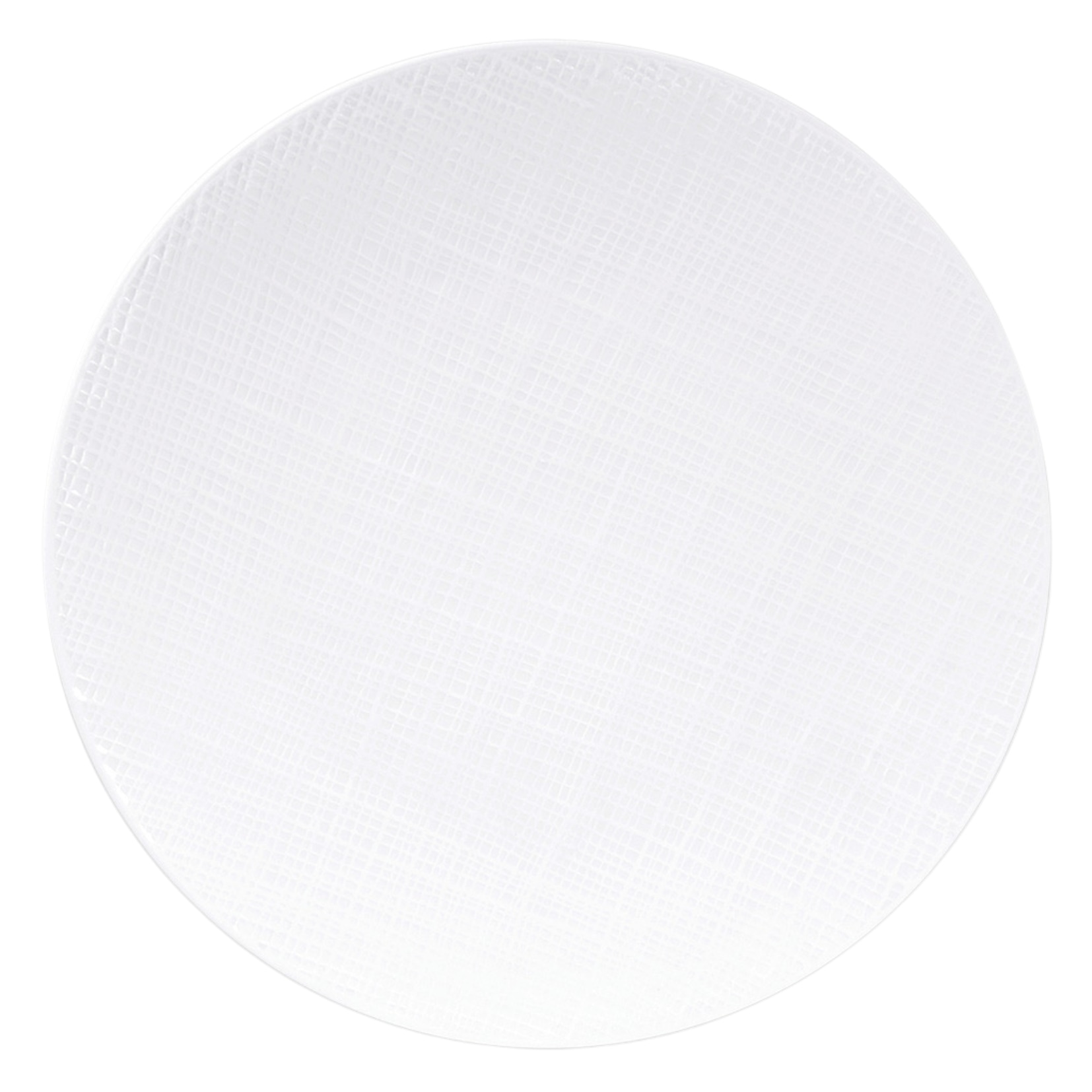 Bernardaud, Organza White, Dinner plate