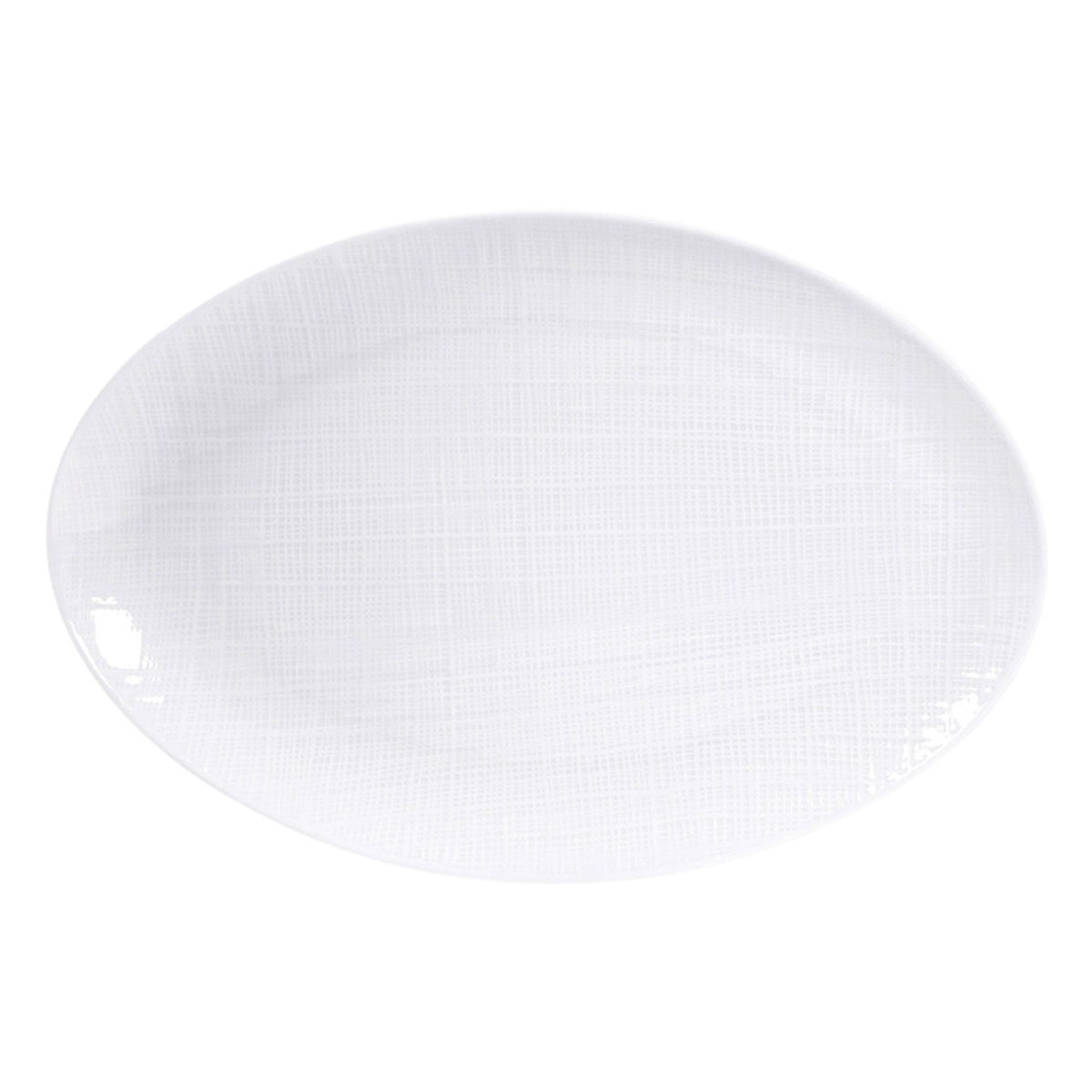 Bernardaud, Organza White, Oval platter