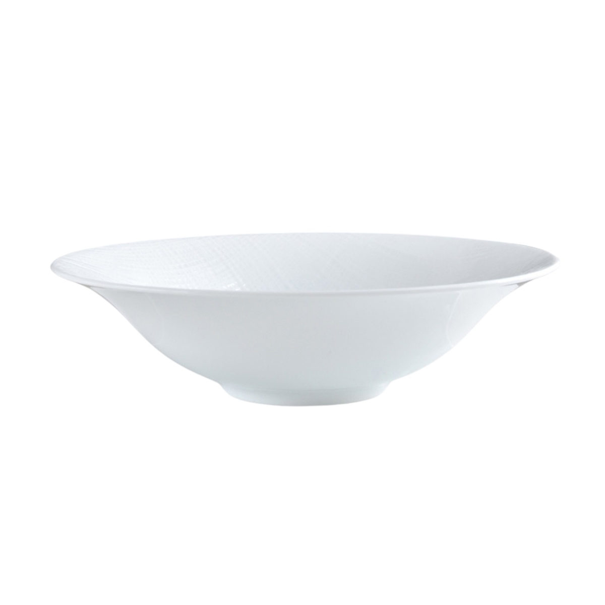 Bernardaud, Organza White, Salad bowl