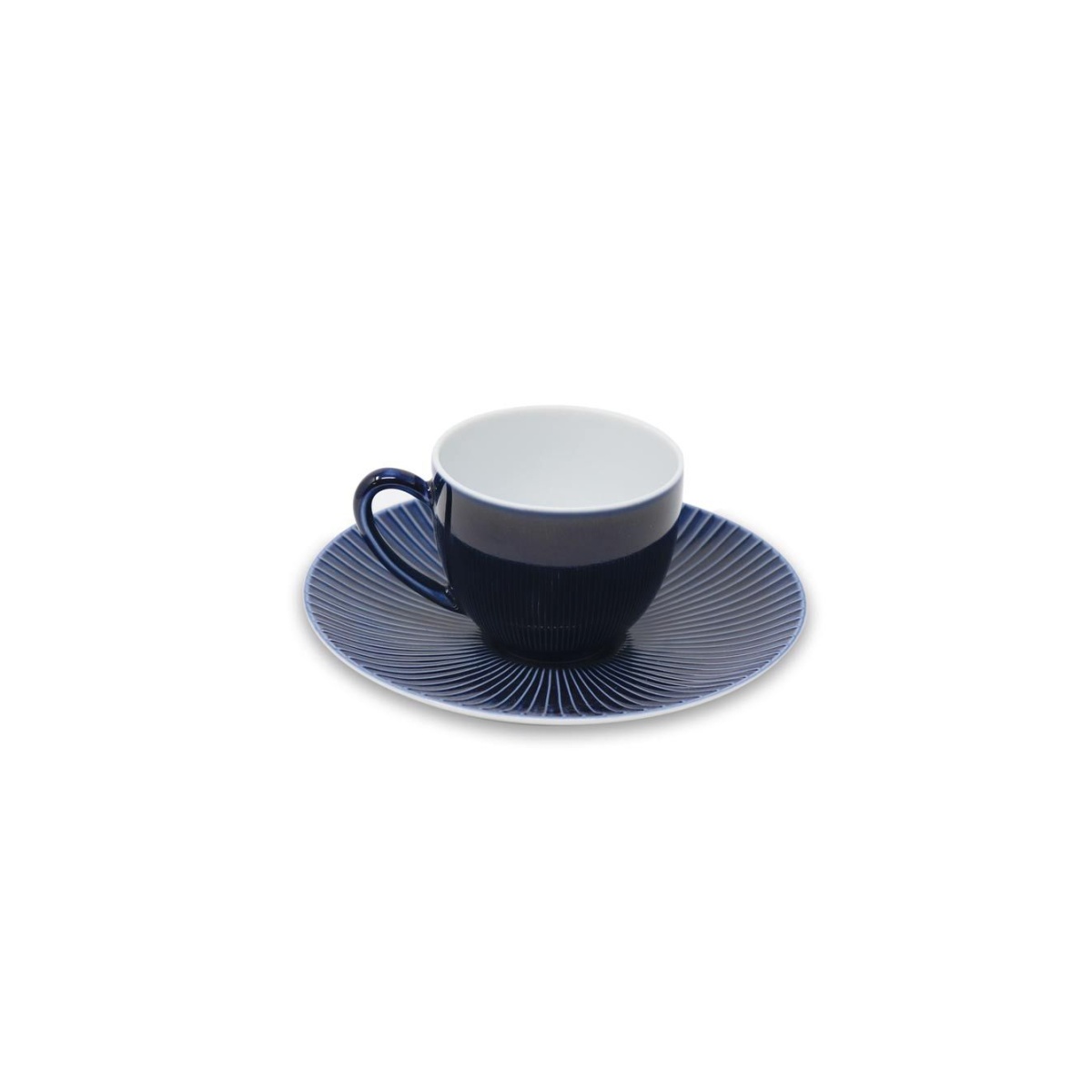 Jaune de Chrome, Bolero Blue, Coffee saucer