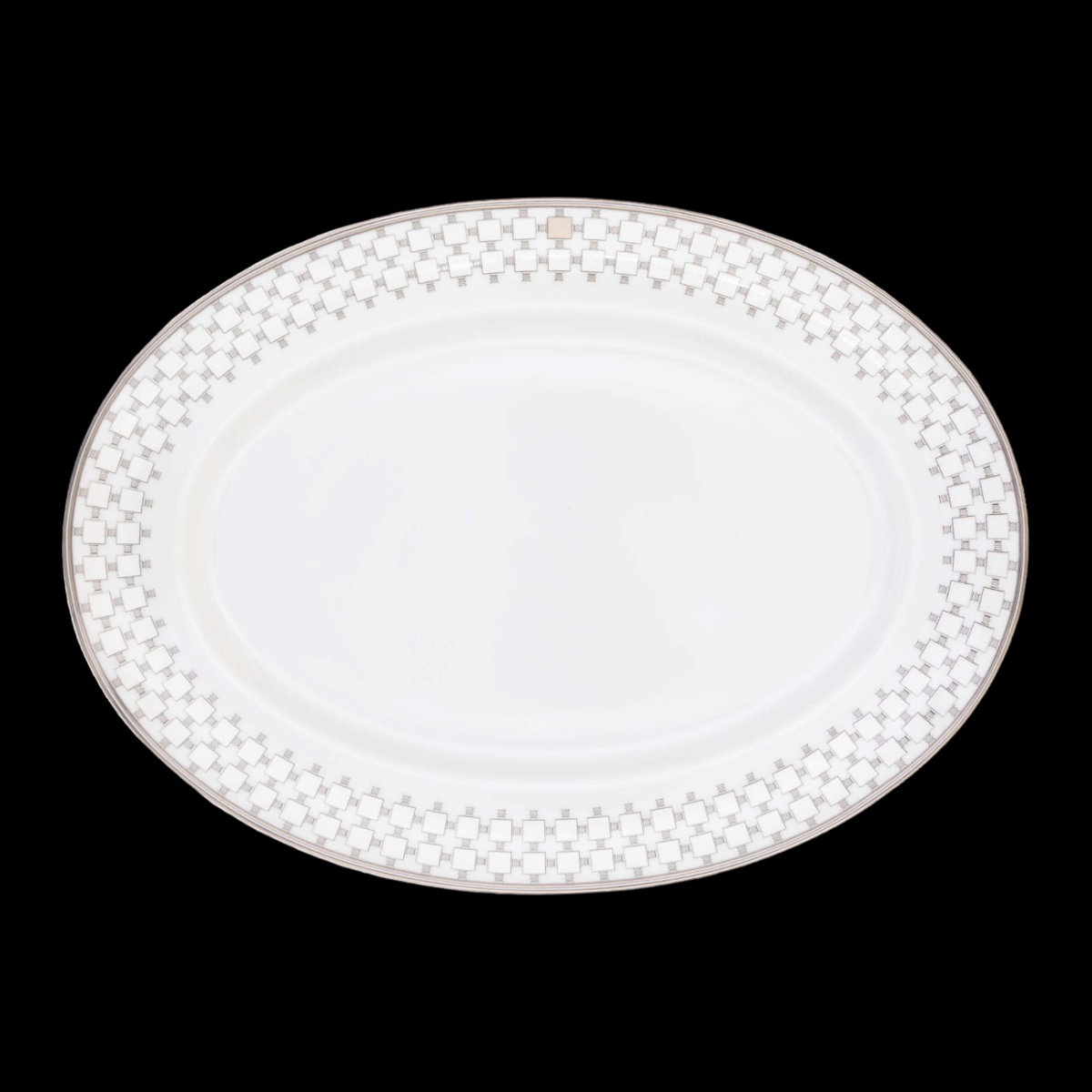 Robert Haviland & C. Parlon, Home Platinum, Oval platter 42 cm