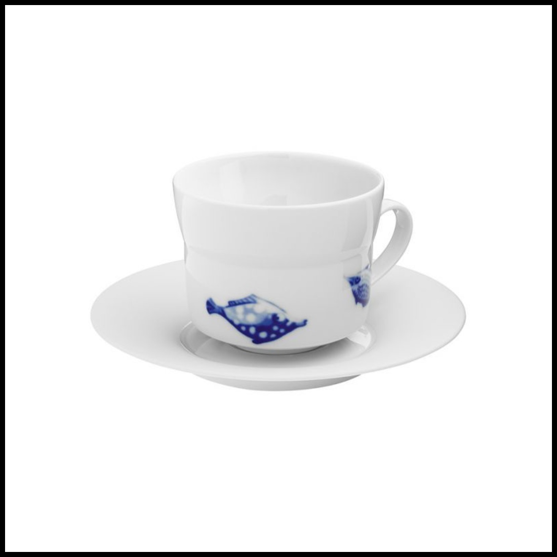 Hering Berlin, Ocean, Cappuccino cup with saucer