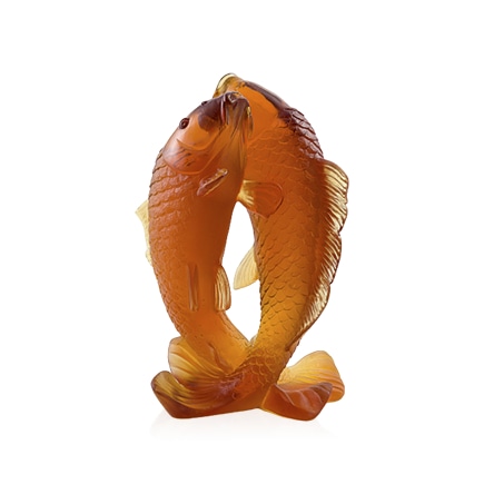 Daum, Univers Animaliers, Golden carps, 800 ex