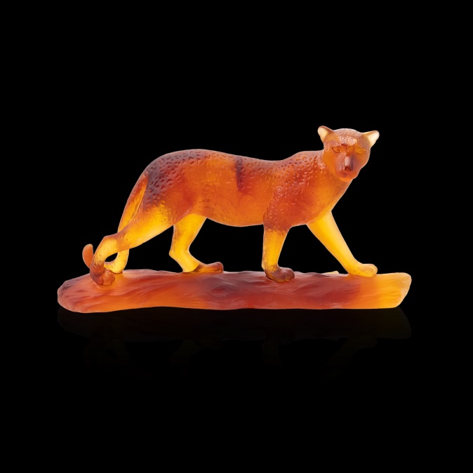 Daum, Univers Animaliers, Tropical Leopard, 500 ex