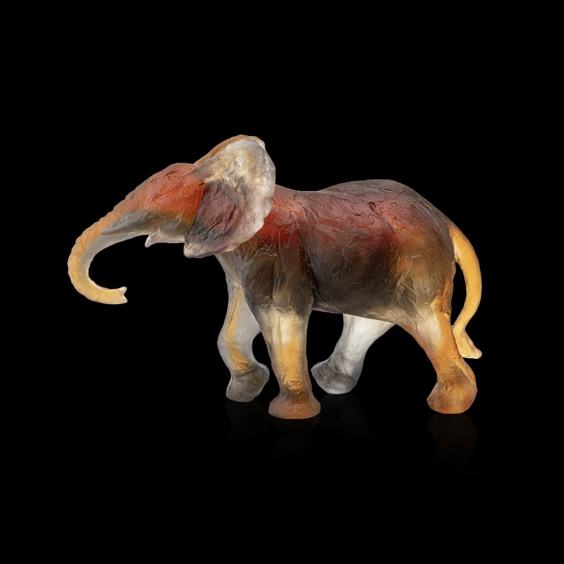 Daum, Univers Animaliers, Large Elephant Savana I. Carabantes, 225 ex