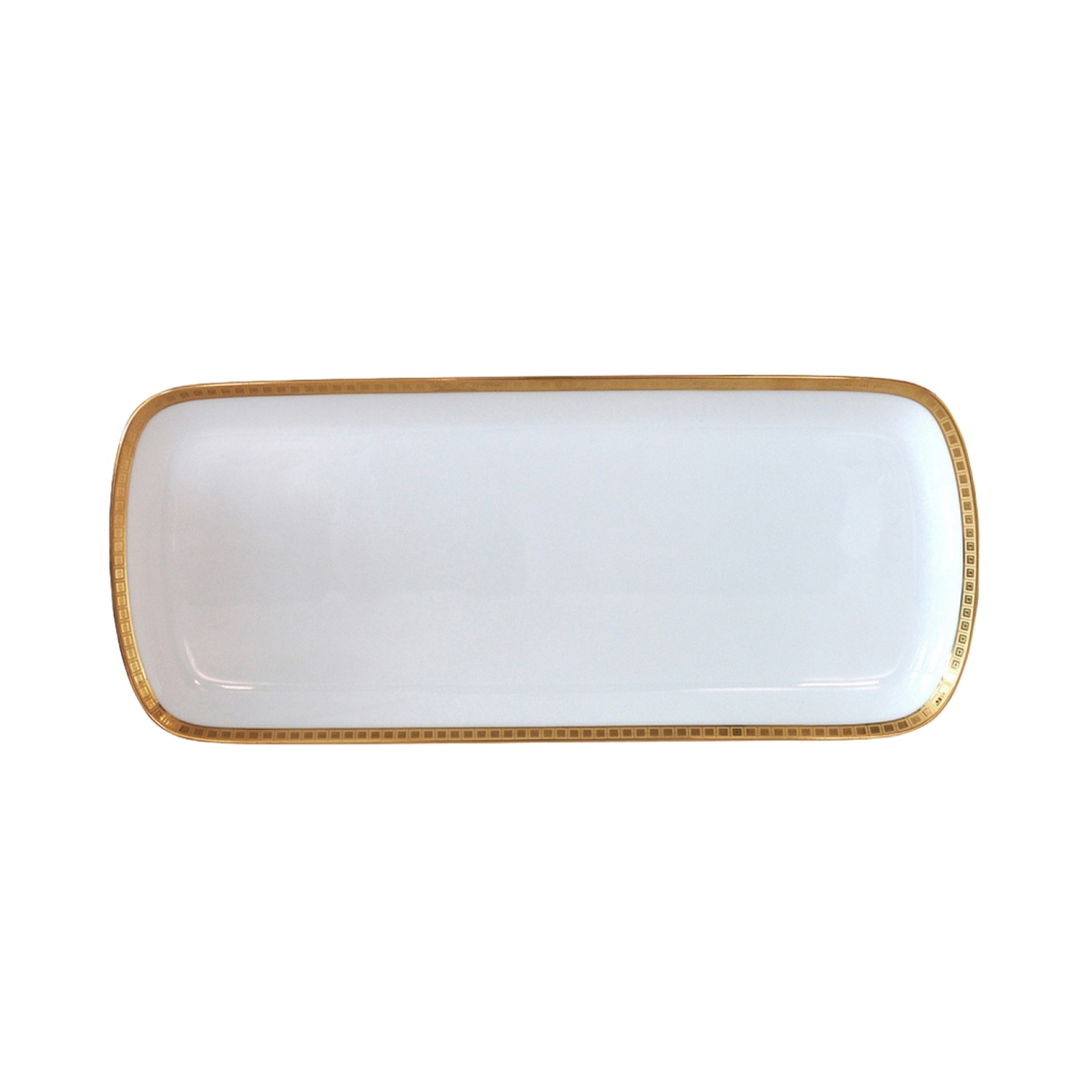 Bernardaud, Athena Gold, Rectangular cake platter
