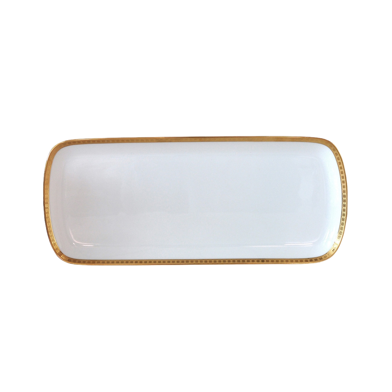 Bernardaud, Athena Gold, Rectangular cake platter