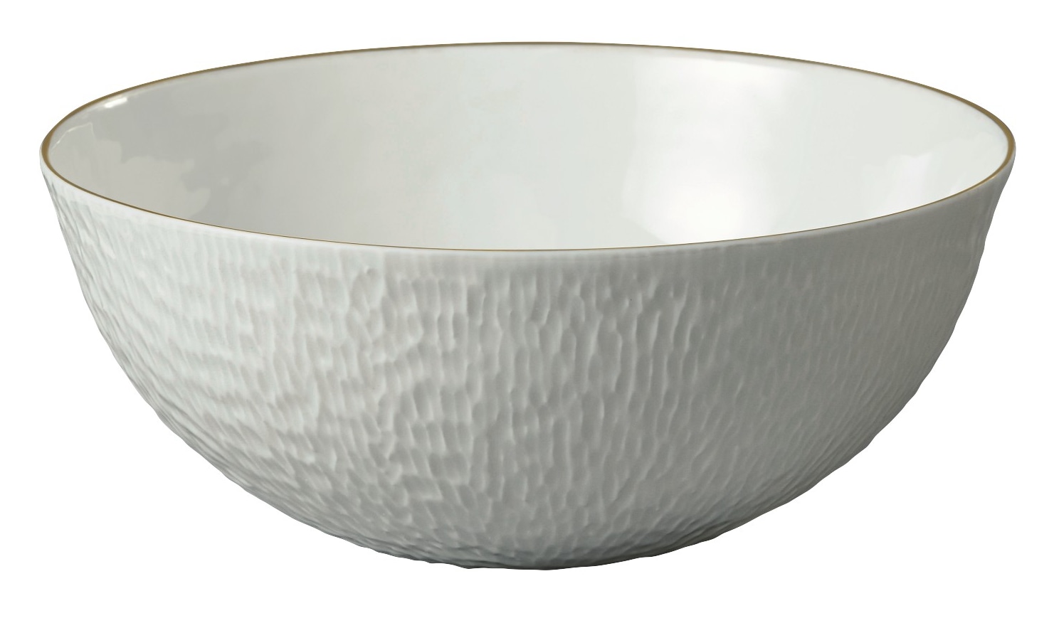 Raynaud, Minéral Gold Rim, Calabash shaped salad bowl