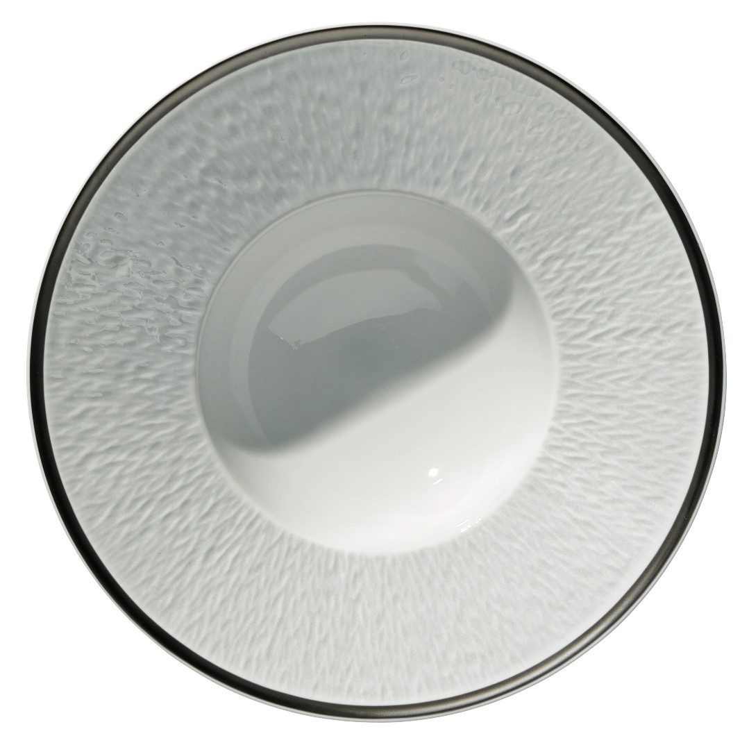 Raynaud, Minéral platinum, Deep plate with rim