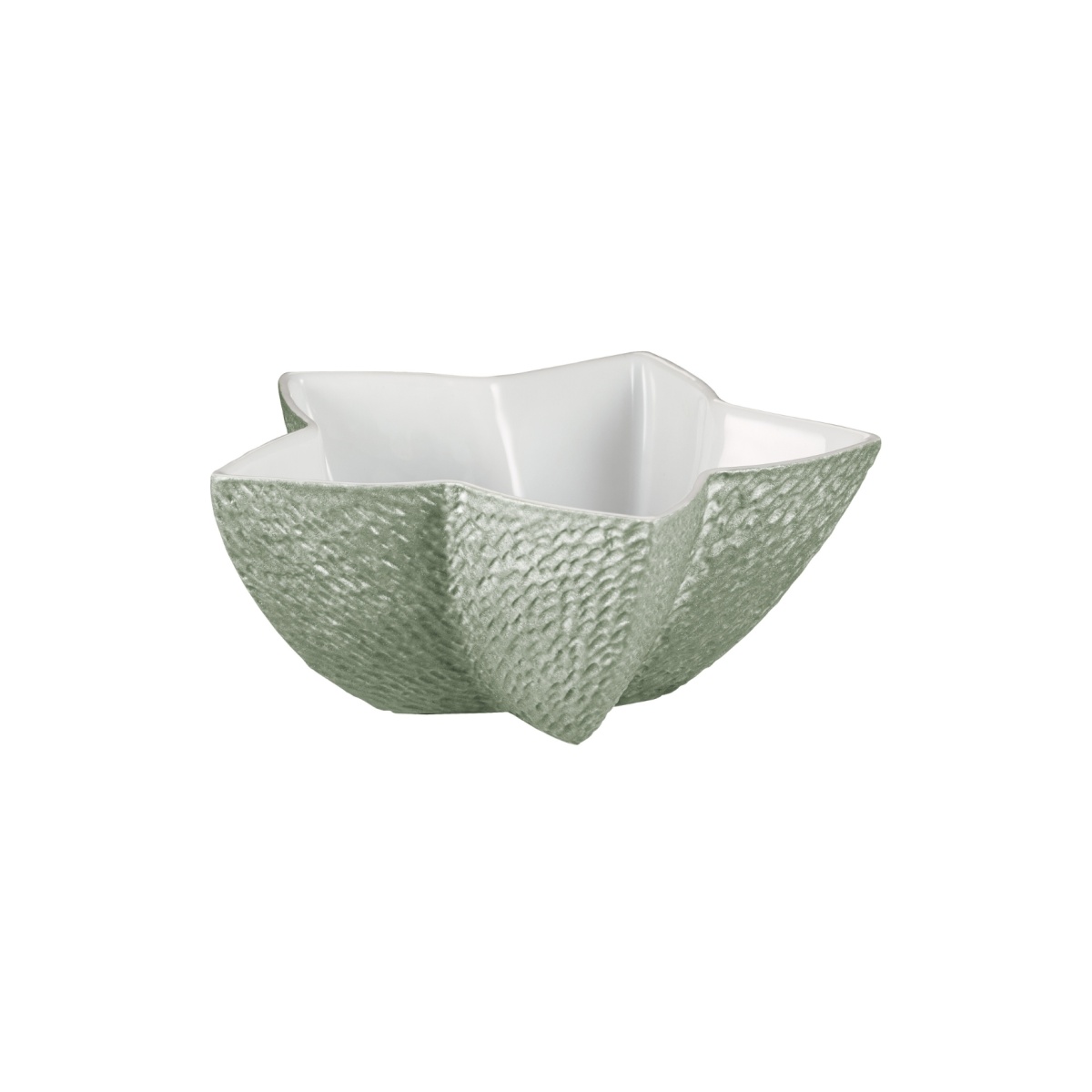 Raynaud, Minéral irisé Celadon, Star sugar bowl