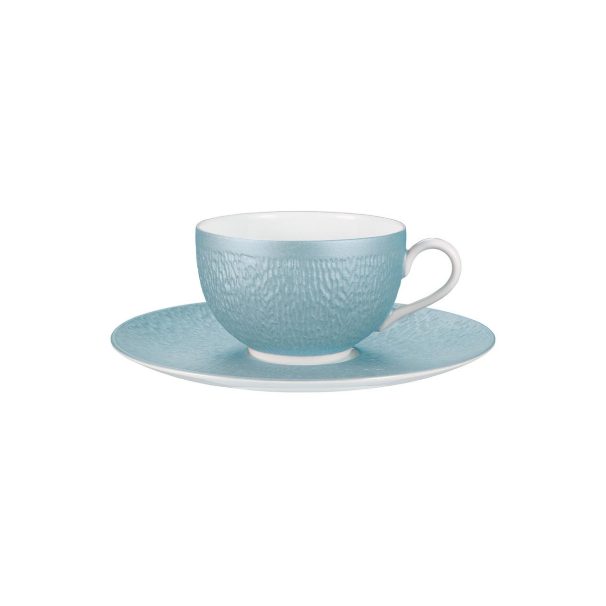 Raynaud, Minéral irisé Sky Blue, Tea extra or chinese soup bowl saucer