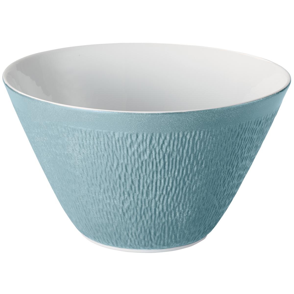 Raynaud, Minéral irisé Sky Blue, Conical salad bowl