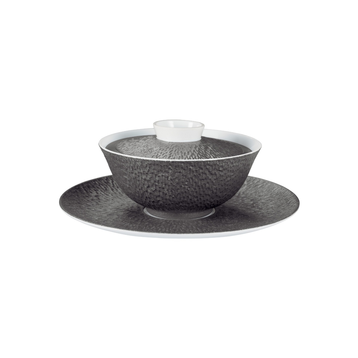 Raynaud, Minéral irisé Dark Grey, Chinese soup bowl