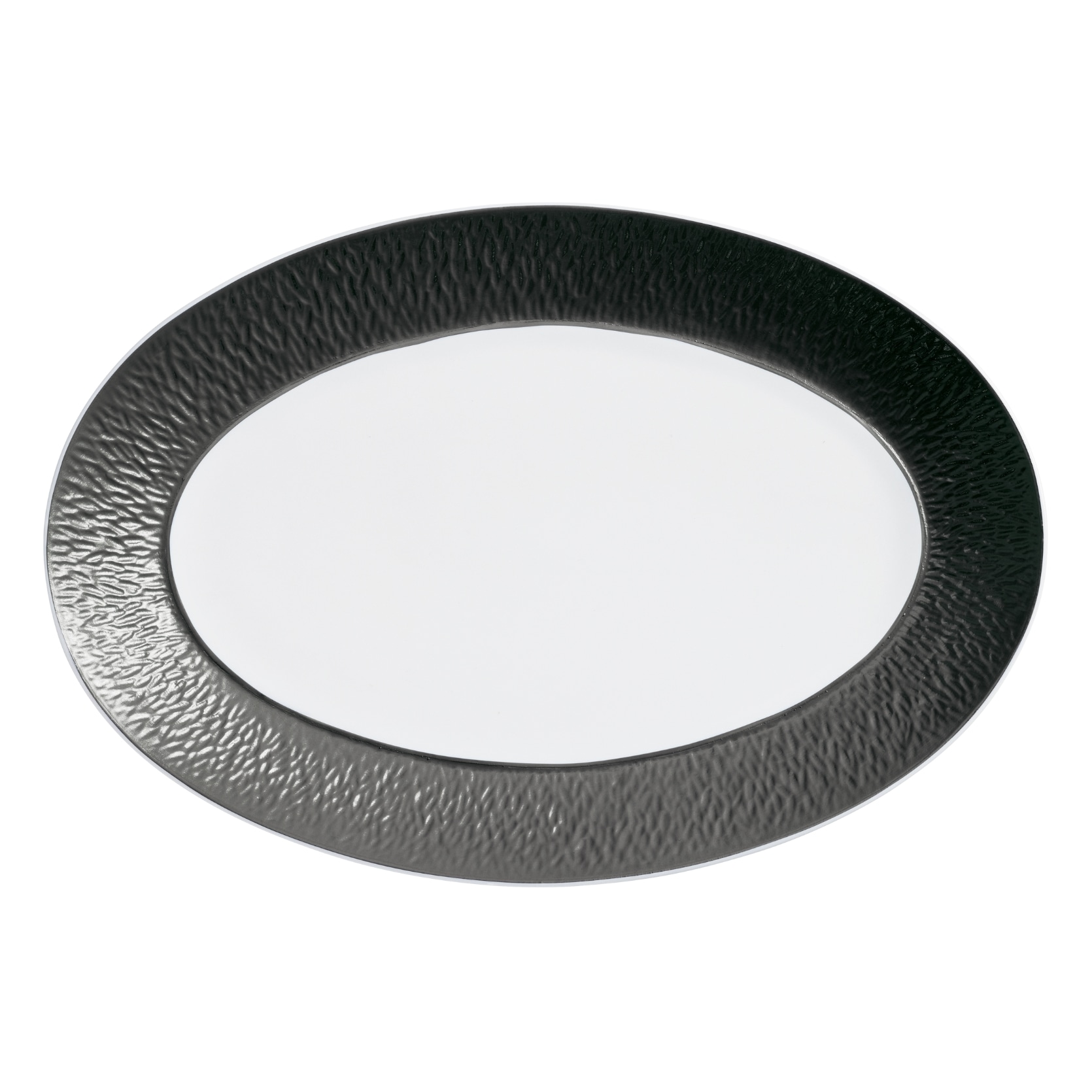 Raynaud, Minéral irisé Black, Oval platter