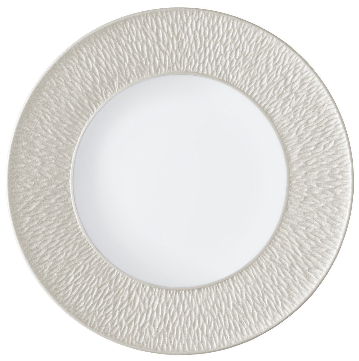 Raynaud, Minéral irisé Pearl Grey, Presentation plate