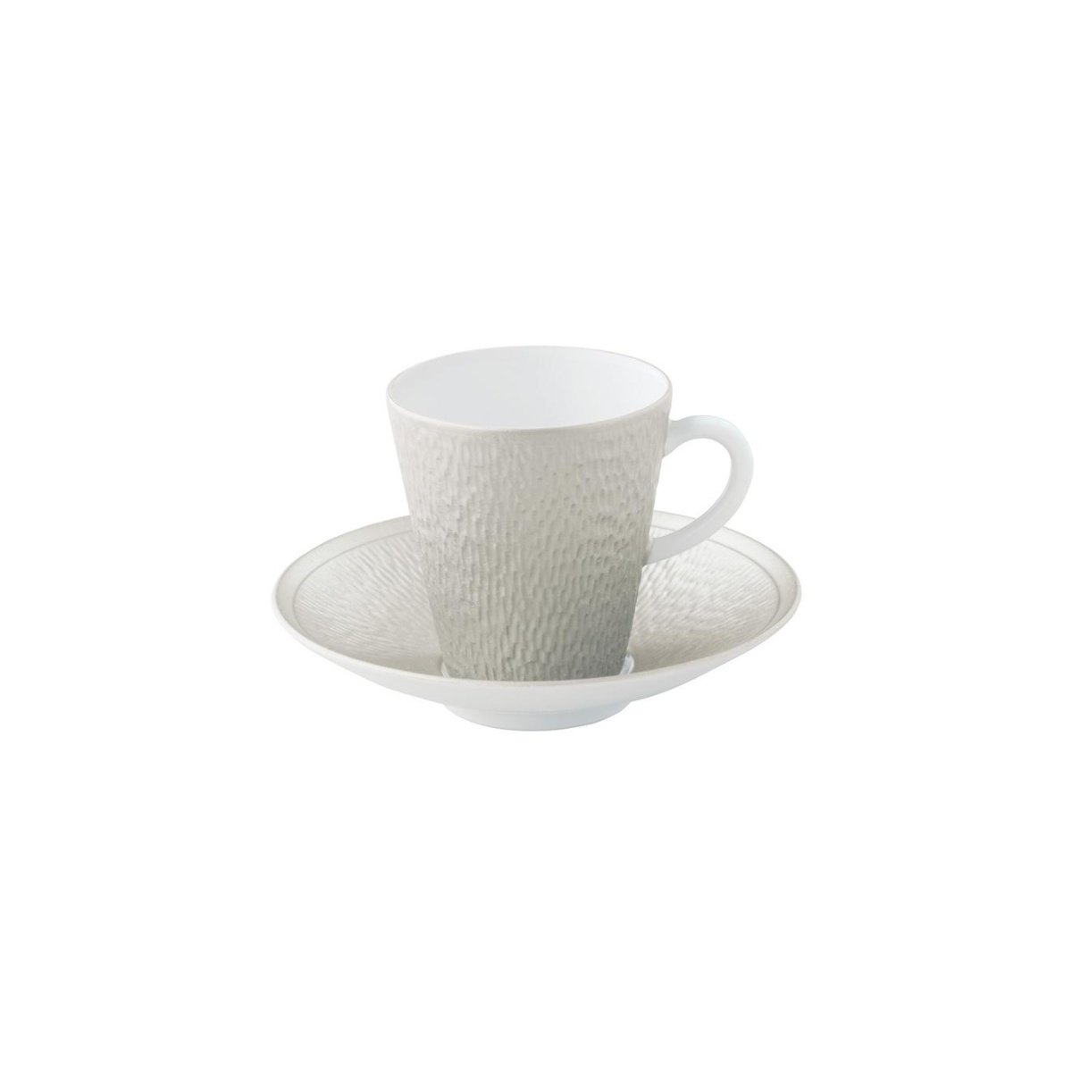 Raynaud, Minéral irisé Pearl Grey, Coffee saucer