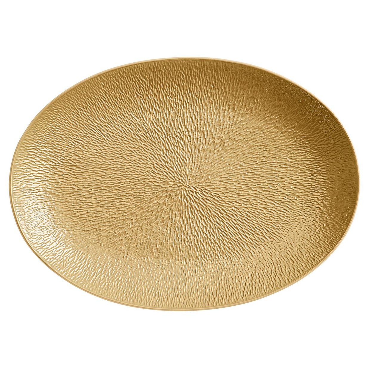Raynaud, Minéral gold, Oval platter medium