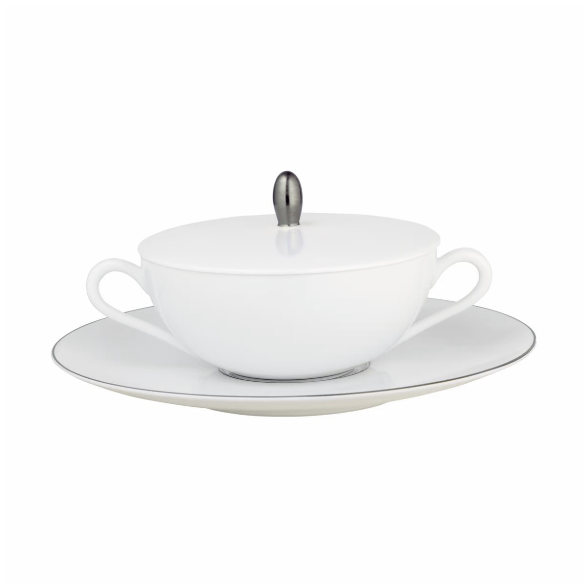 Raynaud, Monceau Platinum, Cream soup saucer