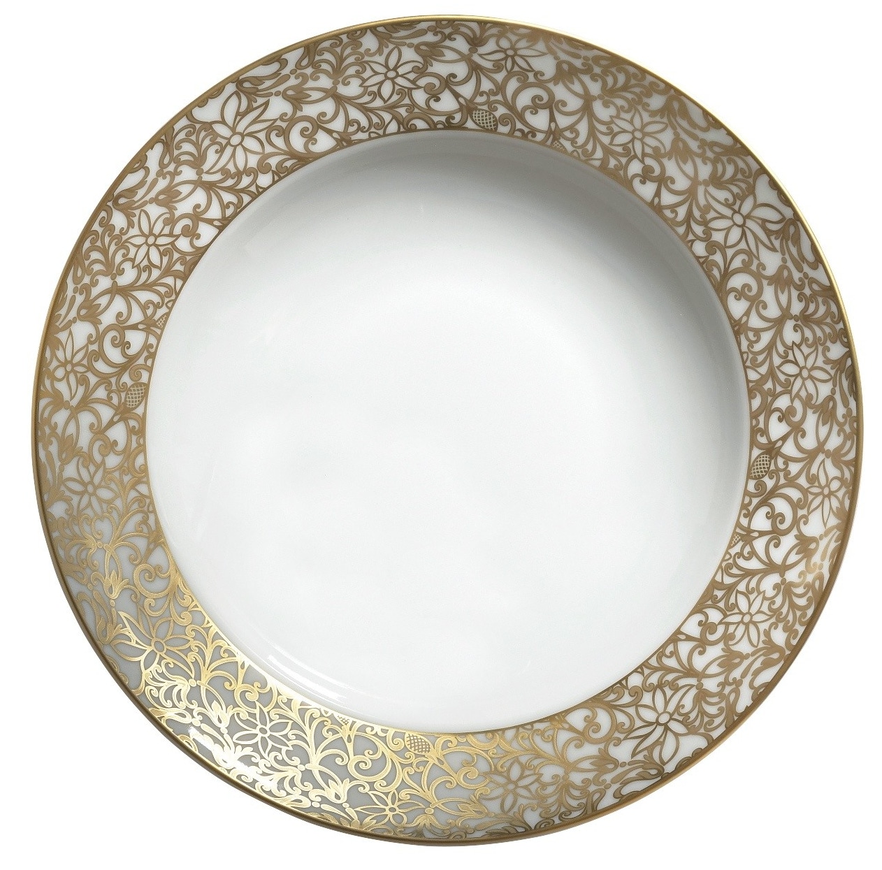 Raynaud, Salamanque Gold, Deep round platter