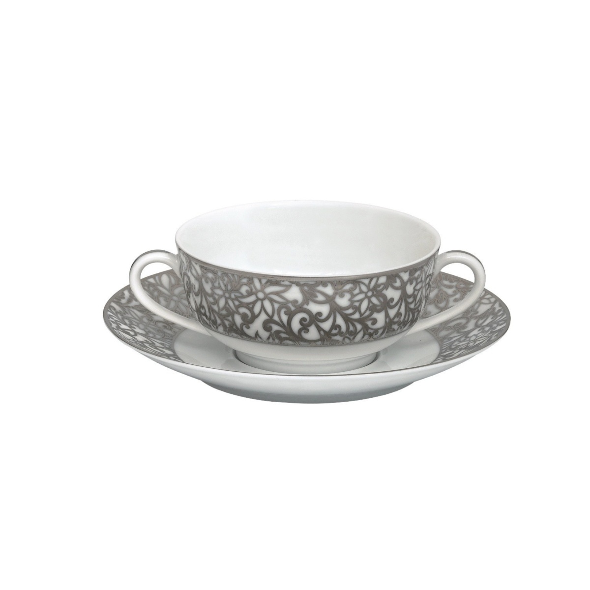 Raynaud, Salamanque Platinum, Breakfast or cream soup saucer